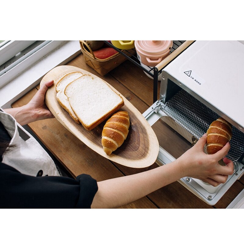 Rustic Style Acacia Wood Chopping Blocks Whole Wood Round Home Use Mini Fruits Cutting Boards Proof Tableware