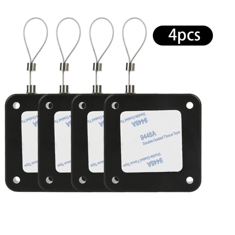800G Pull Punch-Gratis Automatische Sensor Deur Dichter Verstelbare Opbouw Automatische Sluiting Brandwerende Deurdranger: 4pcs black