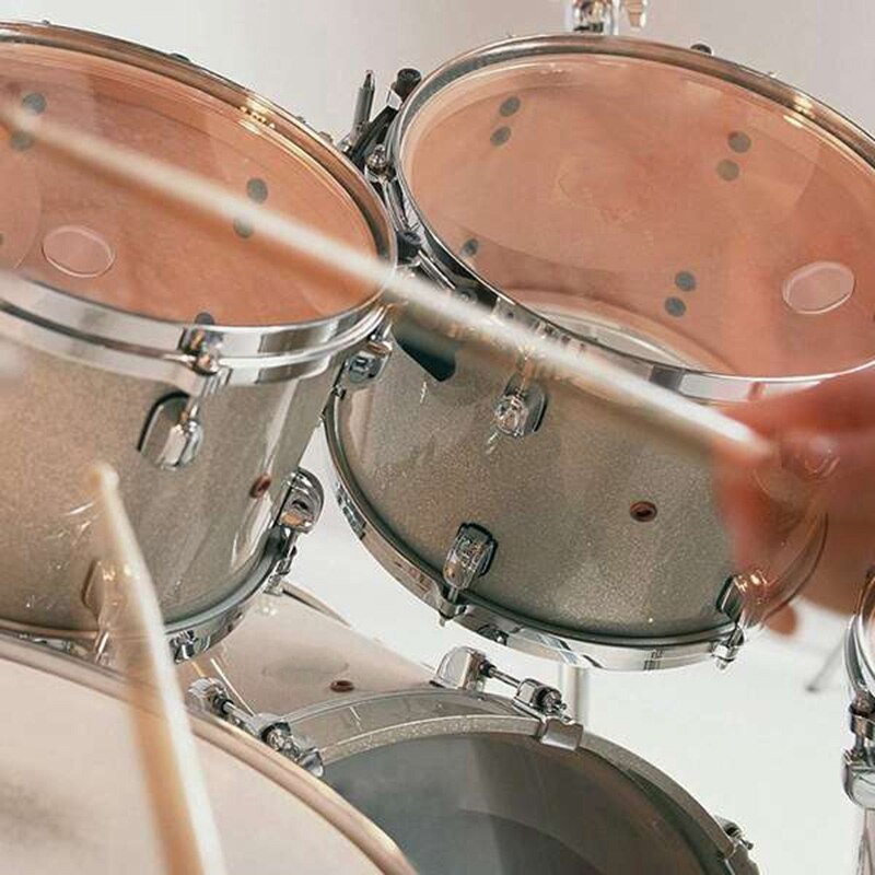 30 Piece Drum Shock Absorber Gel Pad Silicone Drum Dampening Gel Pad Soft Drum Shock Absorber for Drum Tone Control