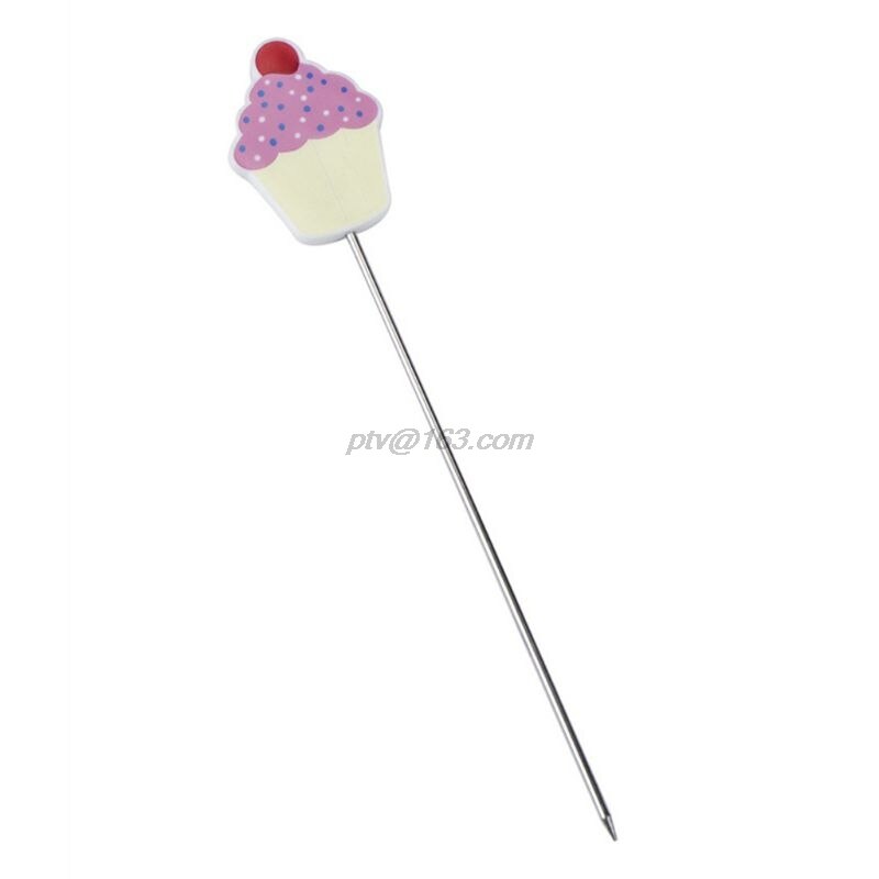Cake Tester Probe Stainless Steel Cute Cupcake Shape Skewer Tester for Cupcake Muffin Pancake Baking Bread Tool: 1