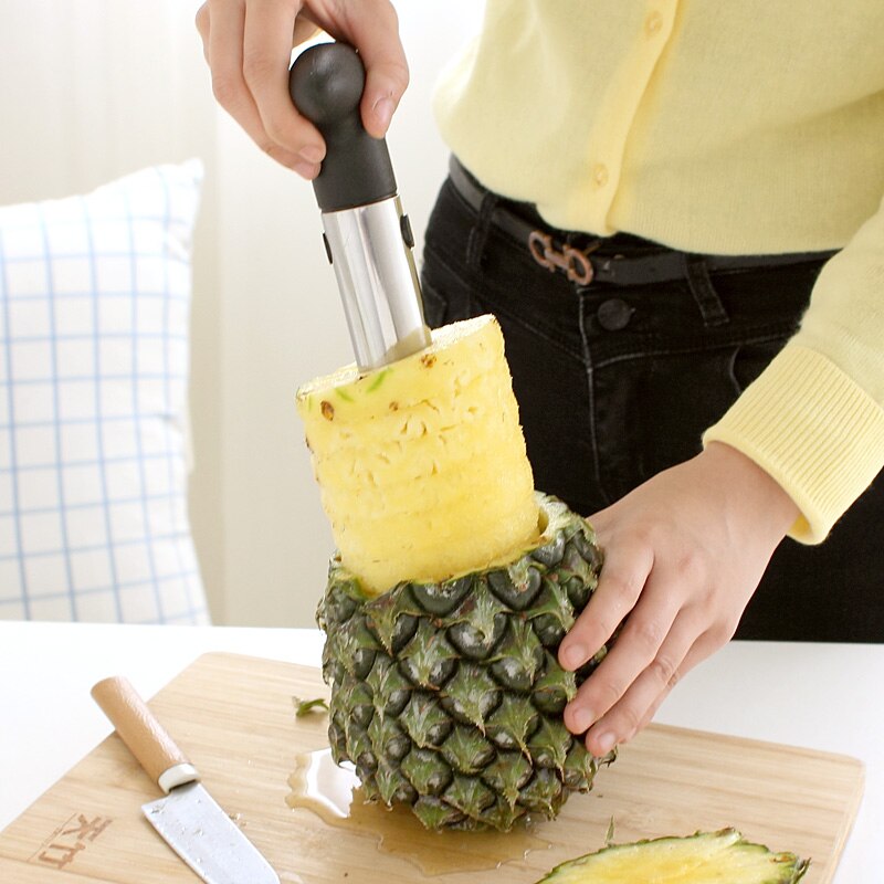 Kleine gereedschappen rvs ananas dunschiller ananas mesje fruit mes