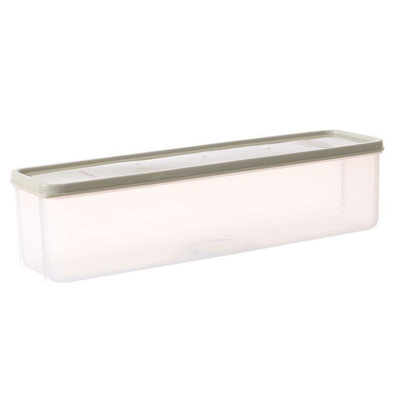 Kitchen Noodle Storage Box Food Crisper Household Kitchen Tools Noodle Sealed Box Food Storage Organizers: Light Green