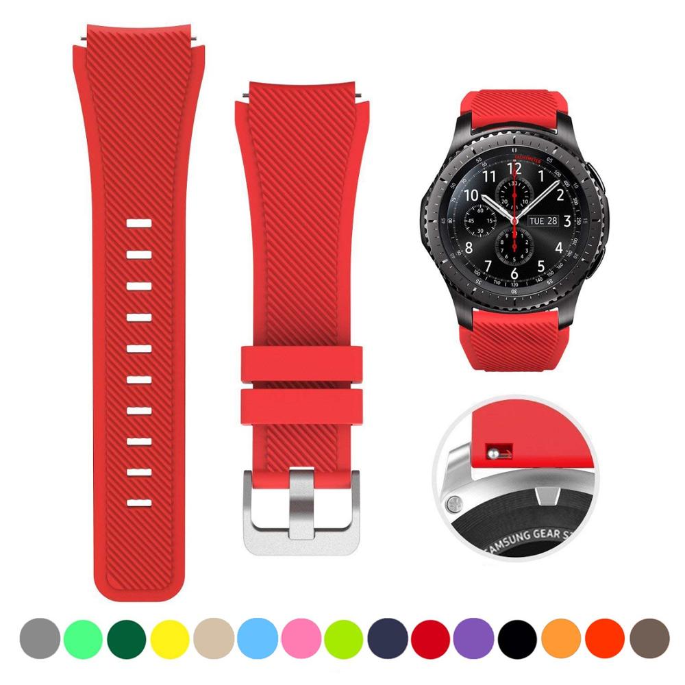 Correa para Samsung galaxy watch 3 46mm Gear S3 Frontier amazfit bip/pulsera activa 20/22mm correa de reloj Huawei watch gt 2/2e 42mm