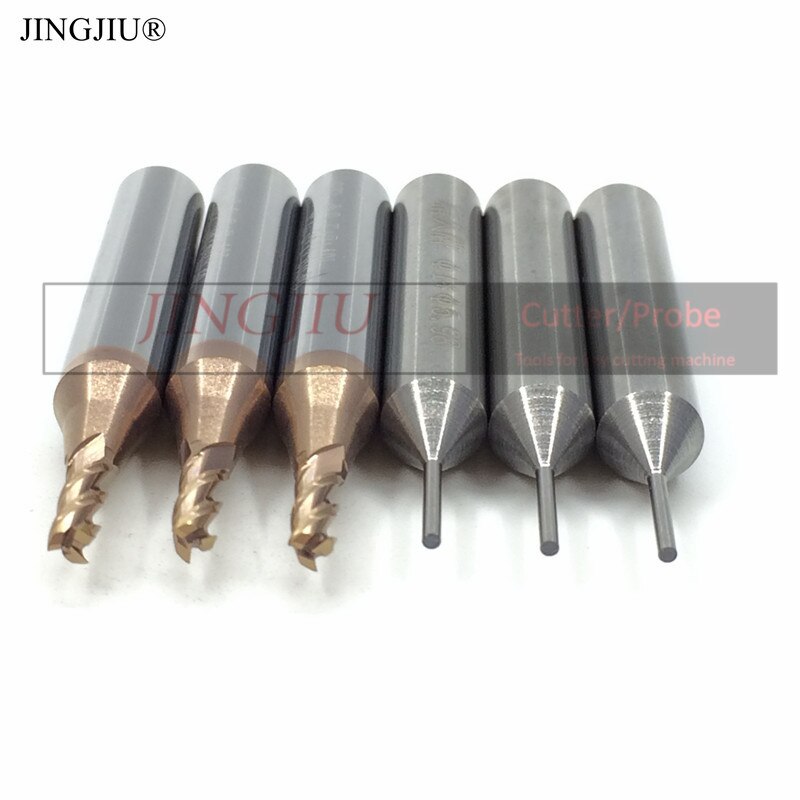 3.0mm Cutter and 1.0mm Tracer Point for Xhorse IKEYCUTTER CONDOR XC-007 Master Series Key Cutting Machine(6pcs)