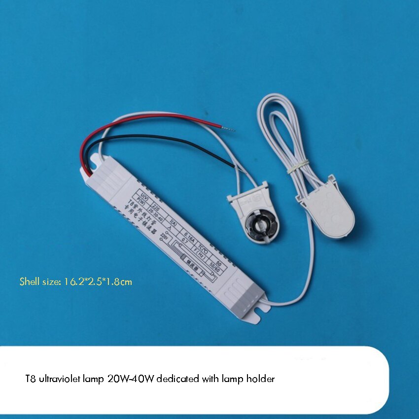 220V 50-60Hz T8 Electronic Fluorescent Ballast for Ultraviolet Lamp Tube 20W 30W 36W 40W Magnetic Conductor Electronic Ballast