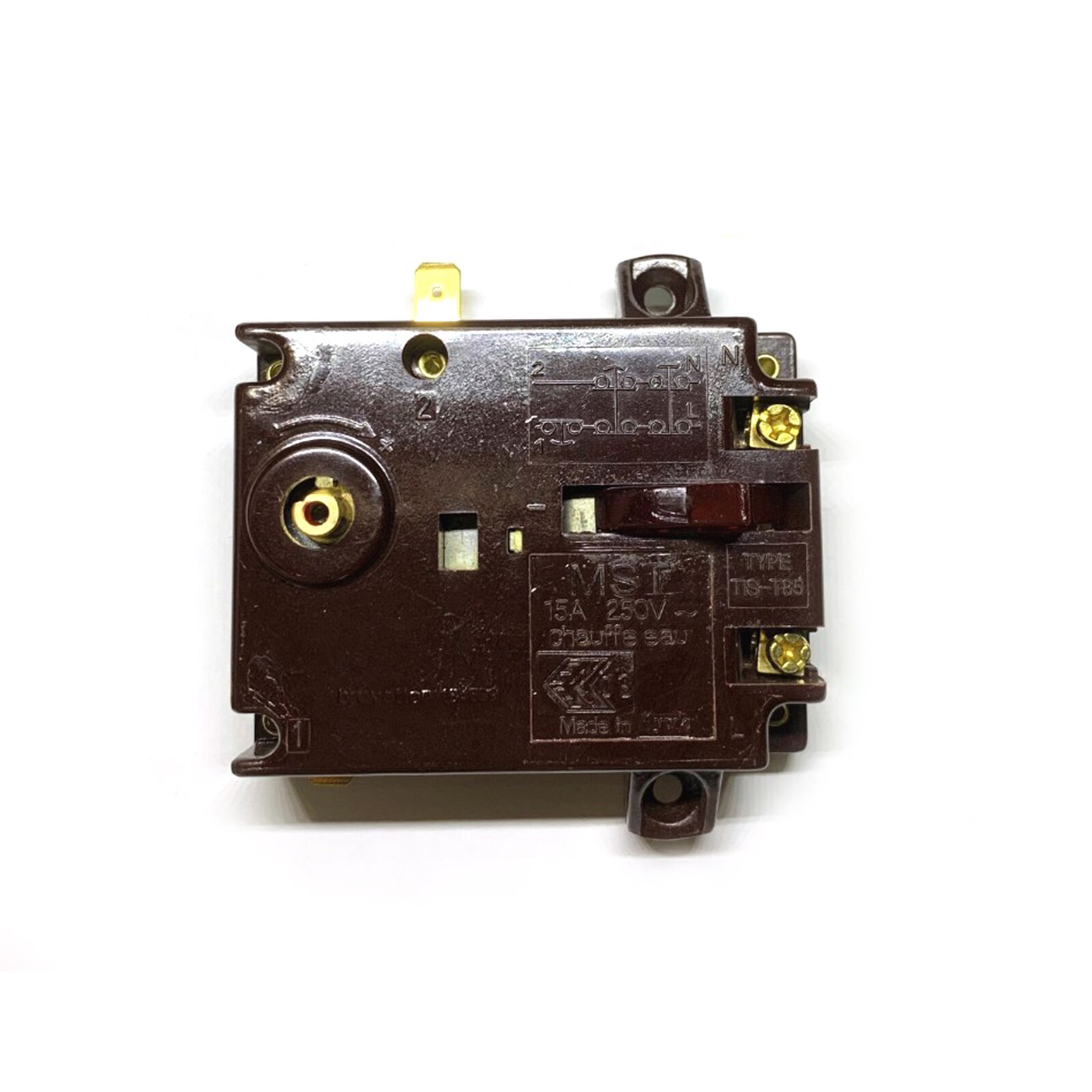 1PC Temperature Control Switch TIS-T85 15A 250V for ARISTON Electric Water Heater Parts Replacement Temperature Control Switch