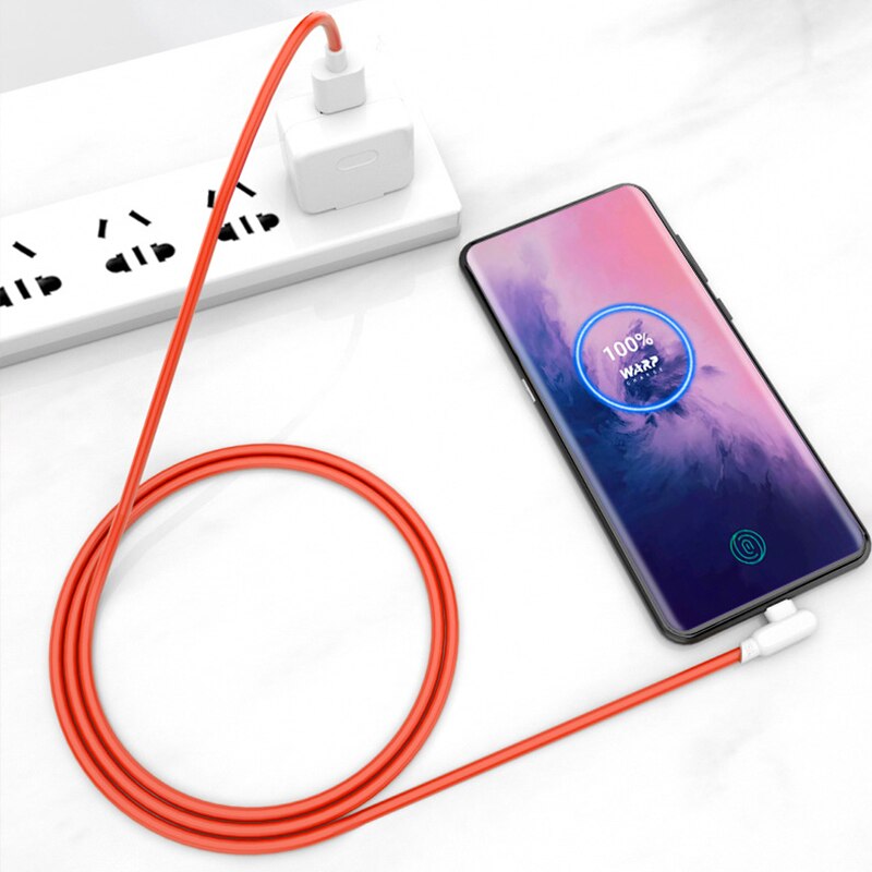 USB C 90 Grad Kette Kabel Oneplus Nord N10 N100 8T Typ C Bindestrich Ladekabel 0.3/1/2M 5A Schnelle Ladung Für eins Plus 8 7T 7 Profi 6