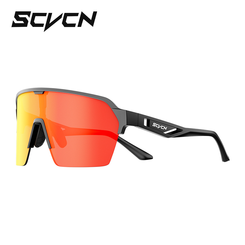 Scvcn-gafas de sol fotocromáticas para mujer, lentes de sol de lujo a la para conducir, pescar, ciclismo, Golf, bicicleta de montaña: Azul