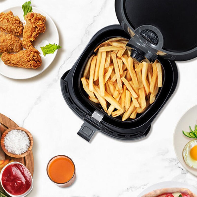 100Pc/Bag Air Fryer Steamer Liners Premium Perforated Wood Pulp Papers Non-Stick Steaming Basket Mat Baking Utensils For Kitchen