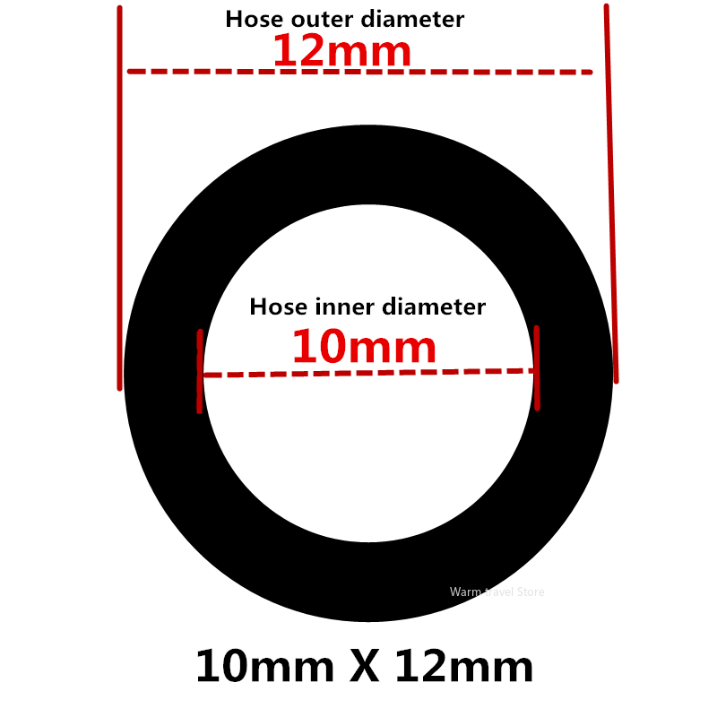 Tuyau Transparent en PVC de alimentaire, 3-25mm, résistant au froid, Tube Flexible pour aquarium, tuyau en plastique, pompes à eau, distributeur d'eau: Bleu / 30cm