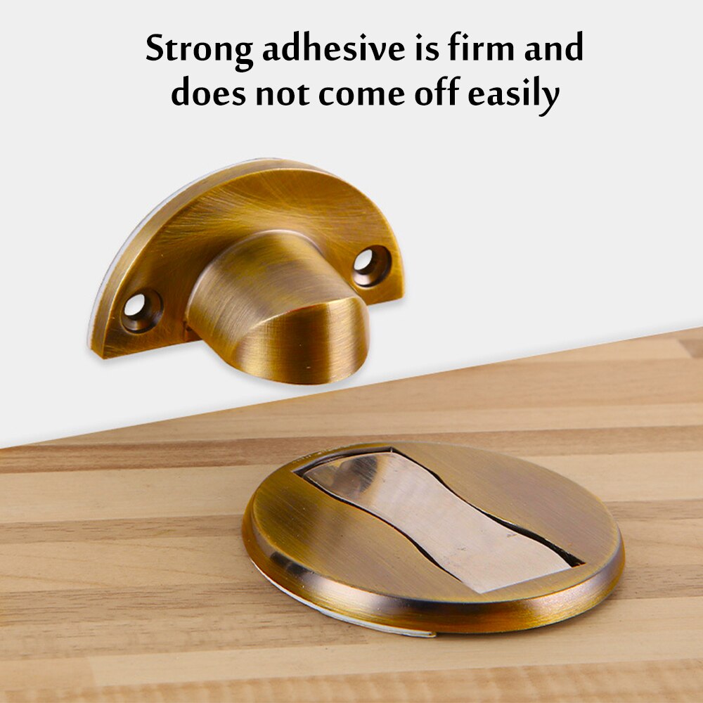 Magnet Door Stops Magnetic Door Stopper Non-punch Door Holder Hidden Doorstop Furniture Door Hardware Home Improvement