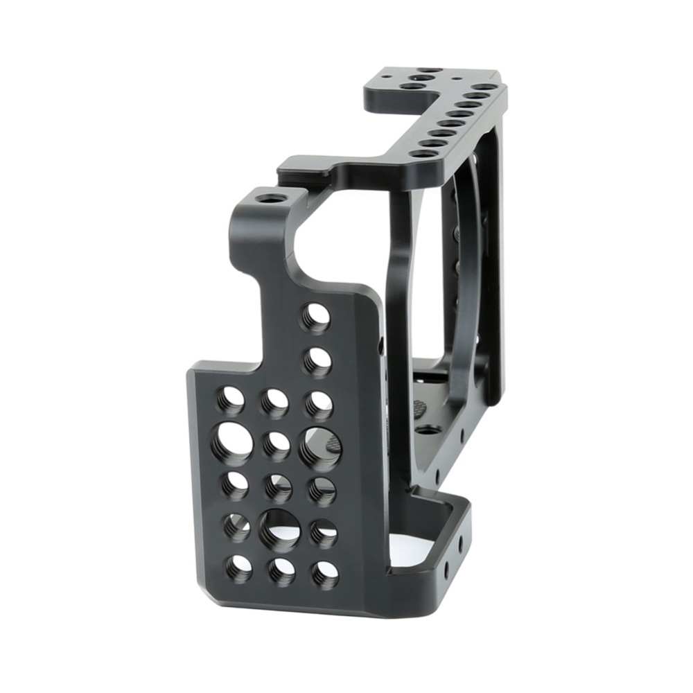 NICEYRIG – Cage de caméra NEX7 pour SONY A6400, A6500, A6300, A6000, ILCE-6500, ILCE-6300, ILCE-6000, Rail de chaussure froide intégré, légère