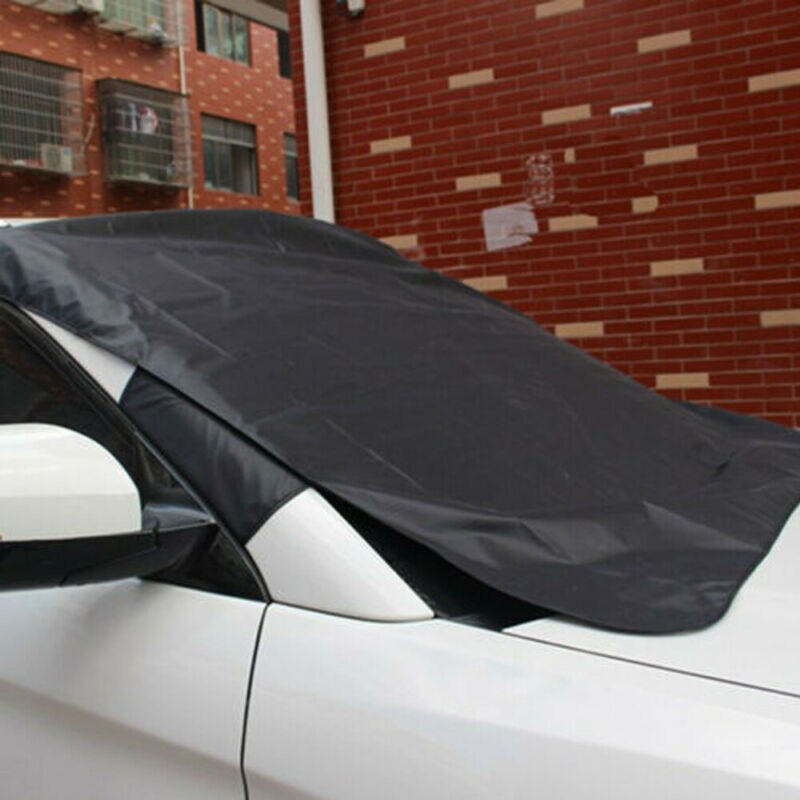 Car Windscreen Cover Anti Snow Frost Ice Shield Dust Cover Heat Sun Shade Wind