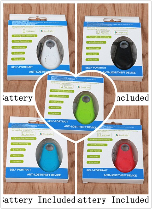 10 PCS Wireless Bluetooth Smart Tracker GPS Smart Finder Anti-lost Alarm Lost Reminder Tag Itag Key child Finder GPS Locator: Mix Retail Package