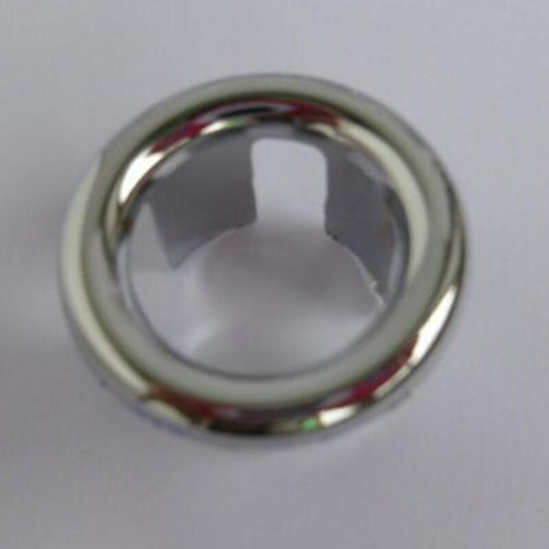1pcs Bathroom Kitchen Sink Hole Round Overflow Cover Bubbler Basin Plastic Insert Bathroom Accessories