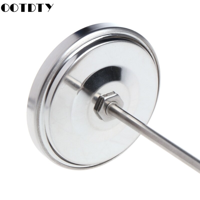 12" Stainless Steel Dial Thermometer Probe Homebrew Brew Kettle Temperature Measuring