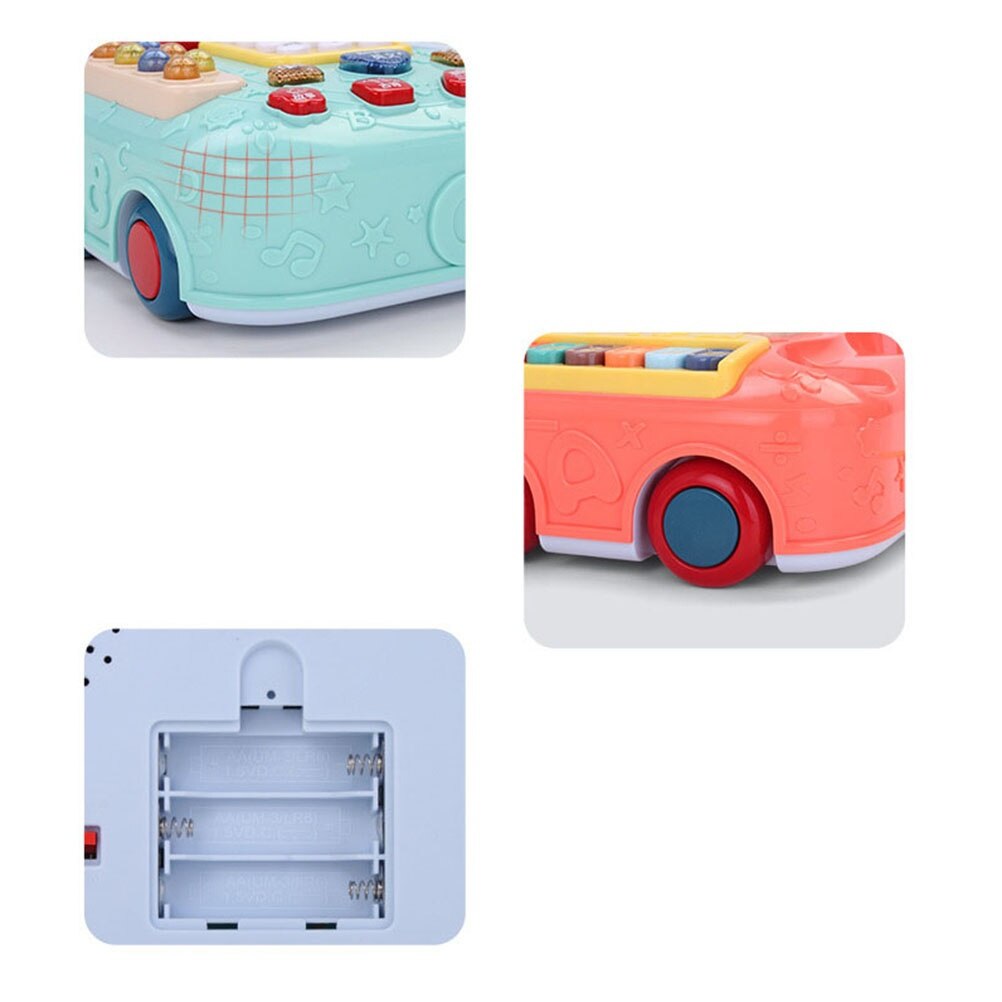 Baby Telefoon Kinderen Speelgoed Auto Vormige Speelbal Tweetalige Speelgoed Mobiele Telefoons Toy Telefoon Telefoon Jouet Enfant Speelgoed Telefoon Voor Kinderen