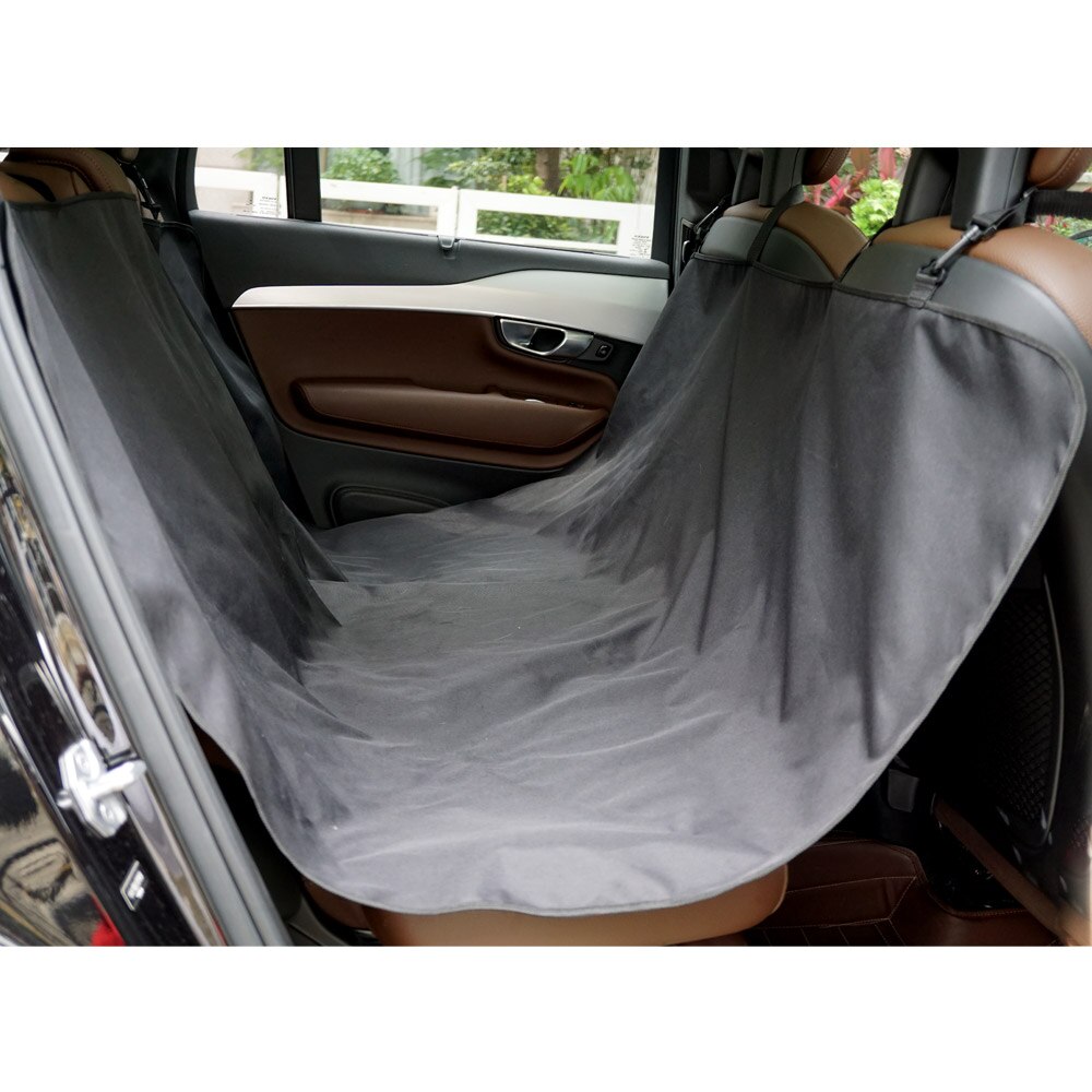 Dog Carriers Waterproof Rear Back Pet Dog Car Seat Cover Mats Hammock Protector Travel Accessories Trunk Mat: black