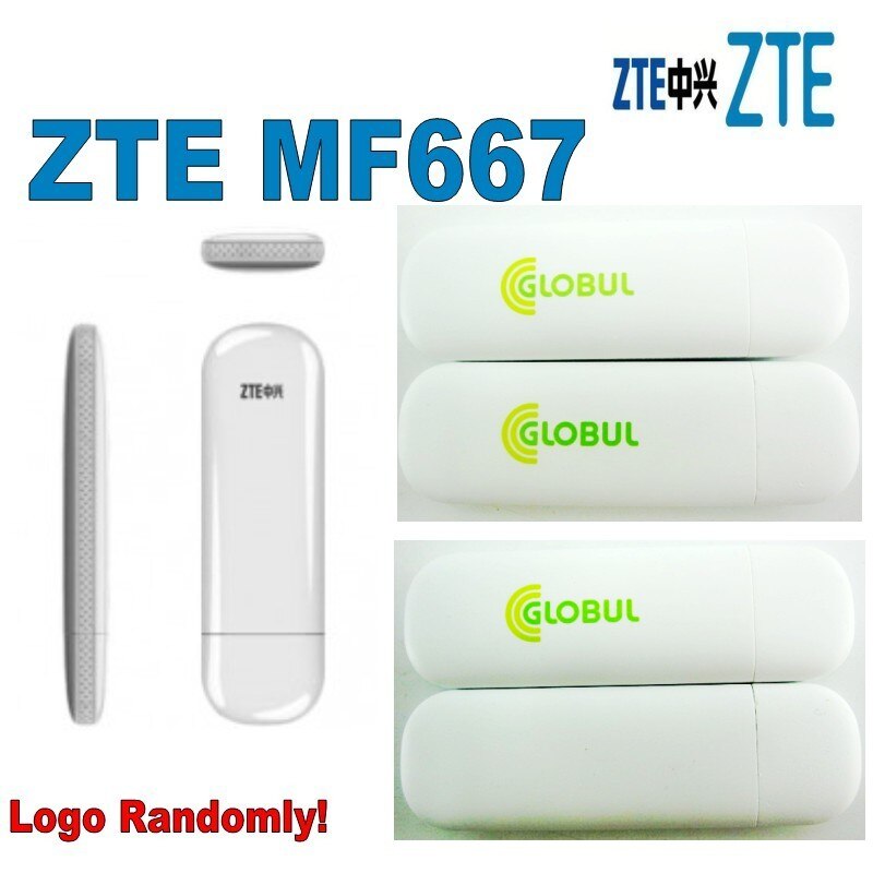 ZTE MF667 Modem USB desbloqueado 3G WCDMA/HSPA + 2100/1900/900/850 MHz 21.6 Mbps