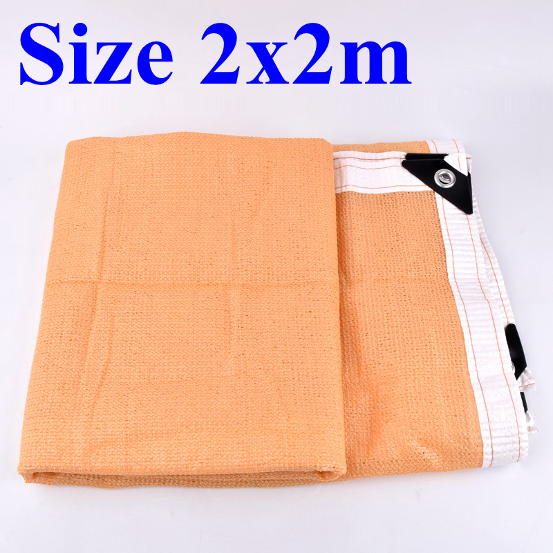 Beige Anti-Uv Sonnenschirm Netto Balkon Privatsphäbetreffend Sicherheit Netz Sukkulente Schattierung Netz Außen Markise Schwimmen Schwimmbad Sonne Sonnensegel: 2x2m