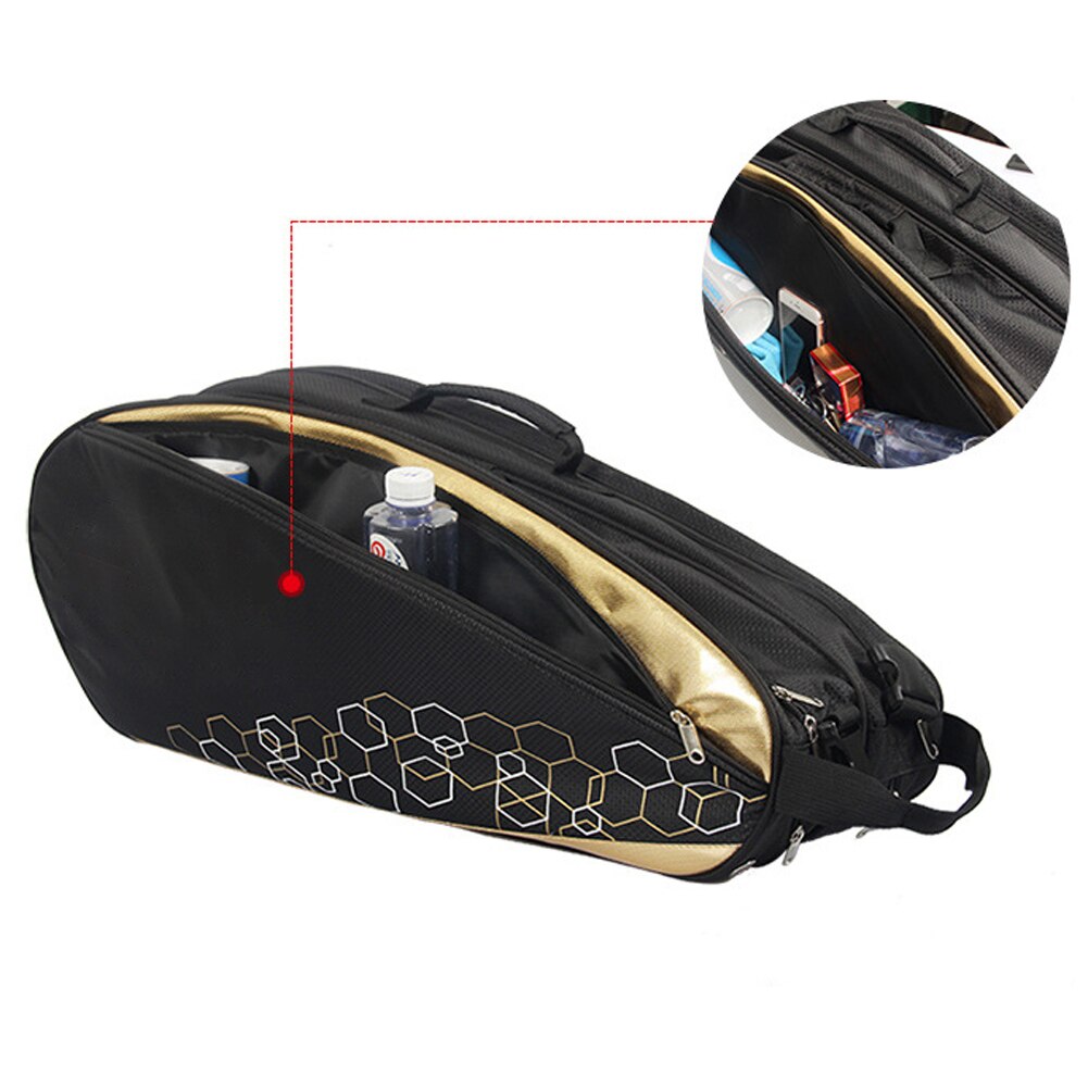 Mini Racket Bag Waterproof Tennis Bag Racquet Sports Bag Racket Ba... – Grandado