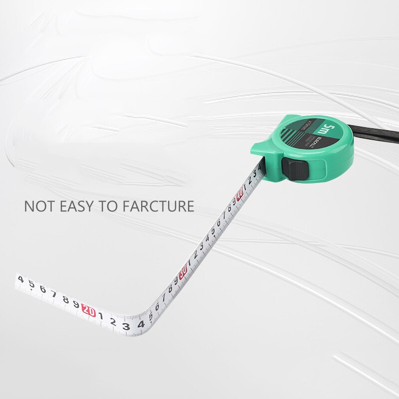 ELECALL 2M/3M/5M/7.5M/10M Steel tape measure ruler tool Measuring Tape Double Side Steel Tape Measure Flexible Rule Magnectic