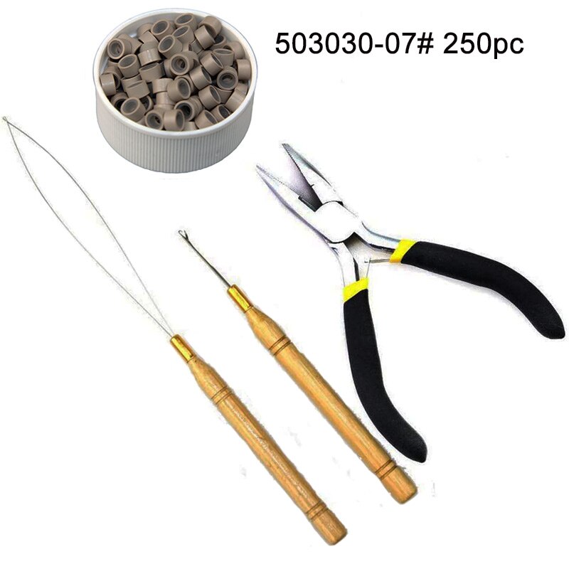 Hair Extension Tang Nano Ring Micro Kralen Haarverlenging Gereedschap Haar Tang Haaraccessoires Gereedschap Salicates Vlechten Accessoires