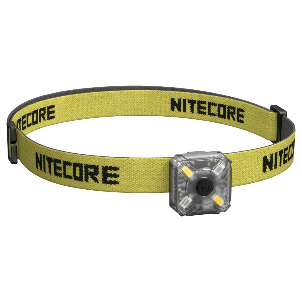 Topale nitecore  nu05 kit 35 lms hvidt rødt lys højtydende 4 led letvægts usb genopladelig udendørs cykel pandelampe mate