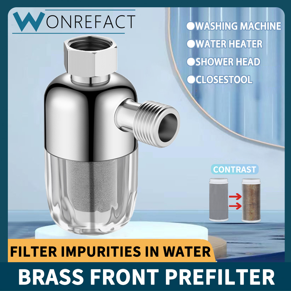 Washing Machine Effluent Purifier Front Filter Bathroom Kitchen Brass Universal Faucet Sediment Filter Water Heater Front Filter