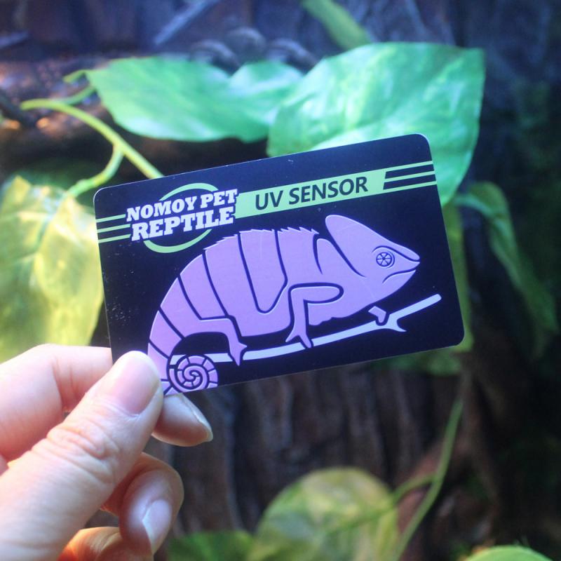 5 stücke UVB Prüfung Karten Reptilien Terrarium UV Prüfung Karte Leben Effektive Prüfungen Messung analysieren Werkzeuge