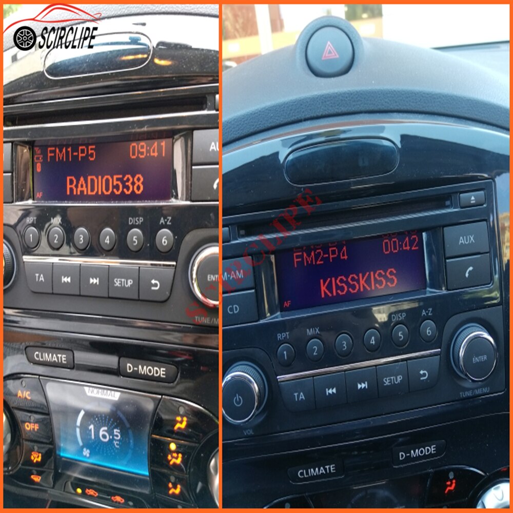 Car Radio for Deawoo AGC-0071RF LCD Screen Pixel Repair For Nissan Qashqai X-Trail Frontier juke Dualis Navara Suzuki Equator