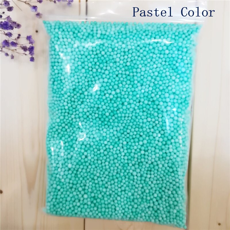 10000 stücke ~ 16000 stücke 2-3,5mm 4-6mm Polystyrol Styropor Kunststoff Pastell Schaum Mini Perlen ball DIY Schleim Assorted Farben Dekoration: 2-3.5mm Green
