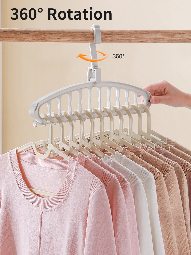 JOYBOS Multifunctional Clothes Rack Storage Dormitory Household Wardrobe Arrangement Rack Baby Clothes Rack Drying Hanger JBS81