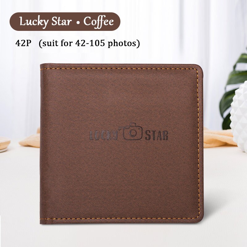 Fotoalbum Boek Afdrukken Custom Made Fotoboek Diy Afstuderen Herdenkingsmunt Boek Fotografische Studio Kinderen Handtekening Album: 42P coffee