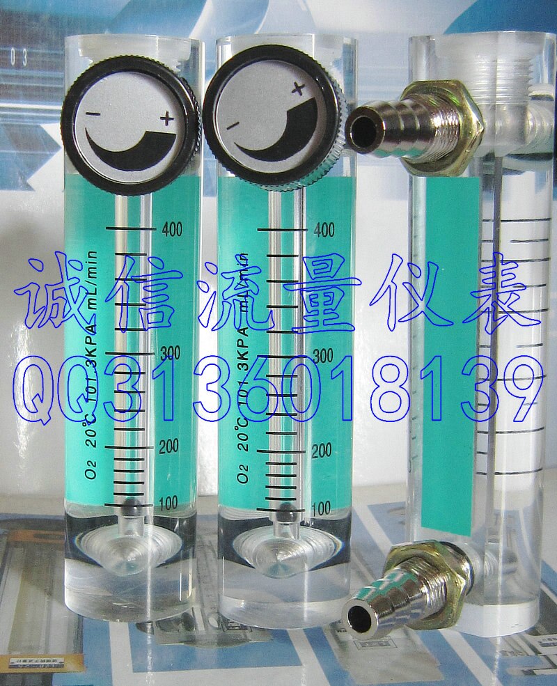LZM-6T O2 oxygen flowmeter 100-400mL/min oxygen flowmeter oxygen flowmeter