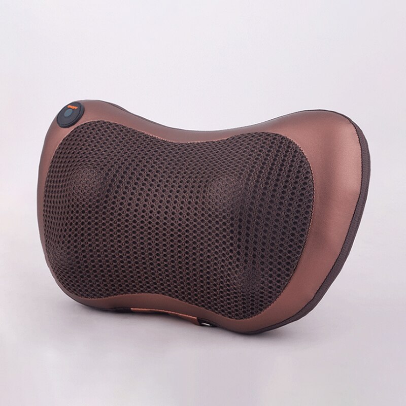 Cervical Massager Pillow Shiatsu kneading heat Vibrating electric back neck shoulder massage pillow: 220V / USB charging