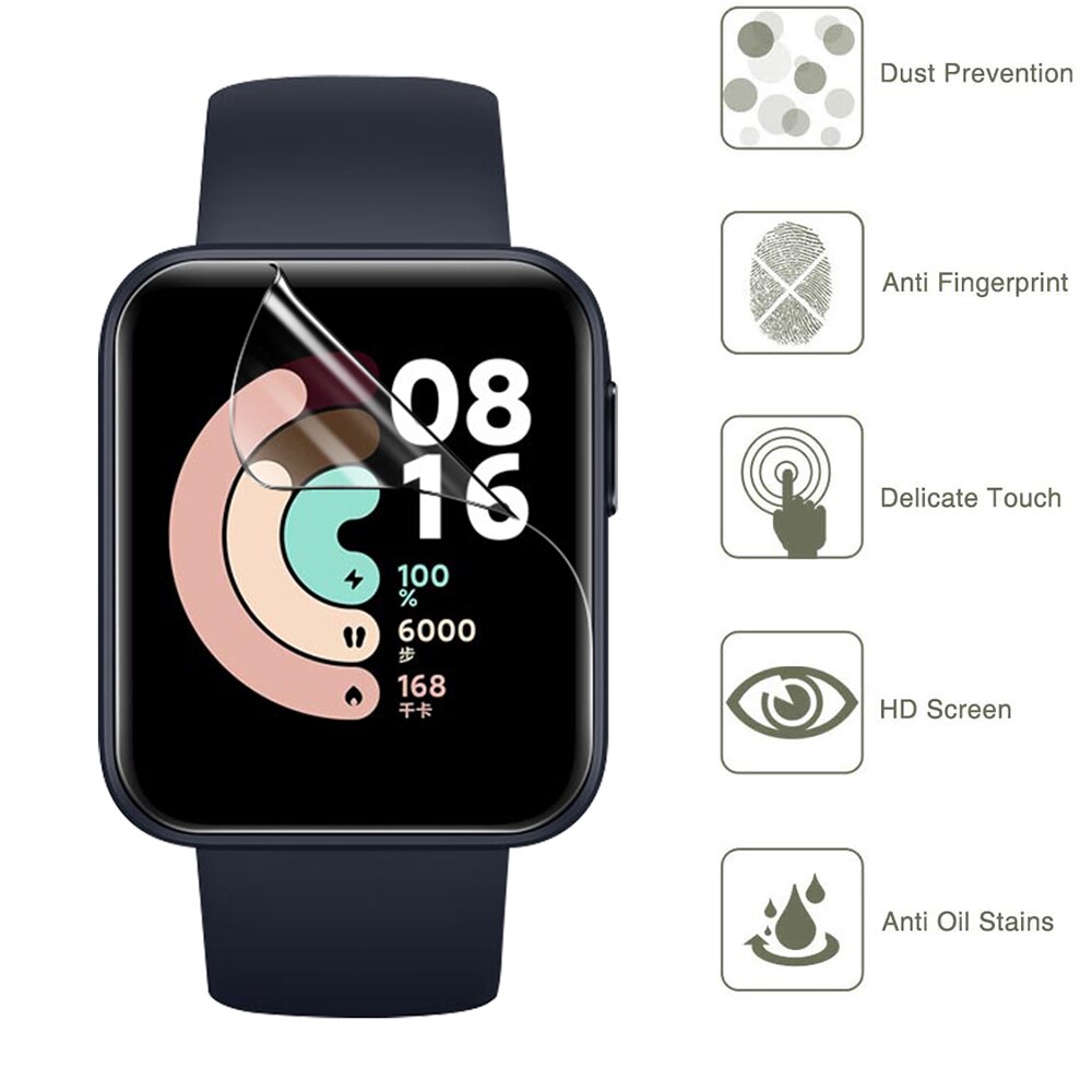 3-12 sztuk 9D zakrzywione hydrożel Film dla Xiaomi Mi zegarek 2 Lite 2 Lite folia ochronna dla Redmi Watch2 2 lekki Smartwatch nie szkło
