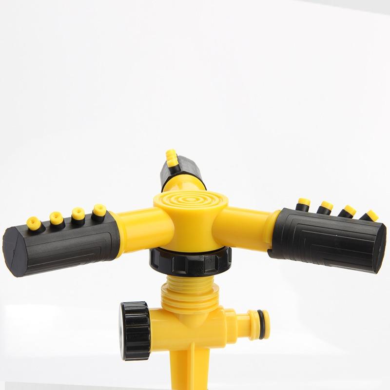Boden einsatz drei Gabel automatische Rotations sprinkler Garten Rasen Bewässerungs einsatz Rotations dusche