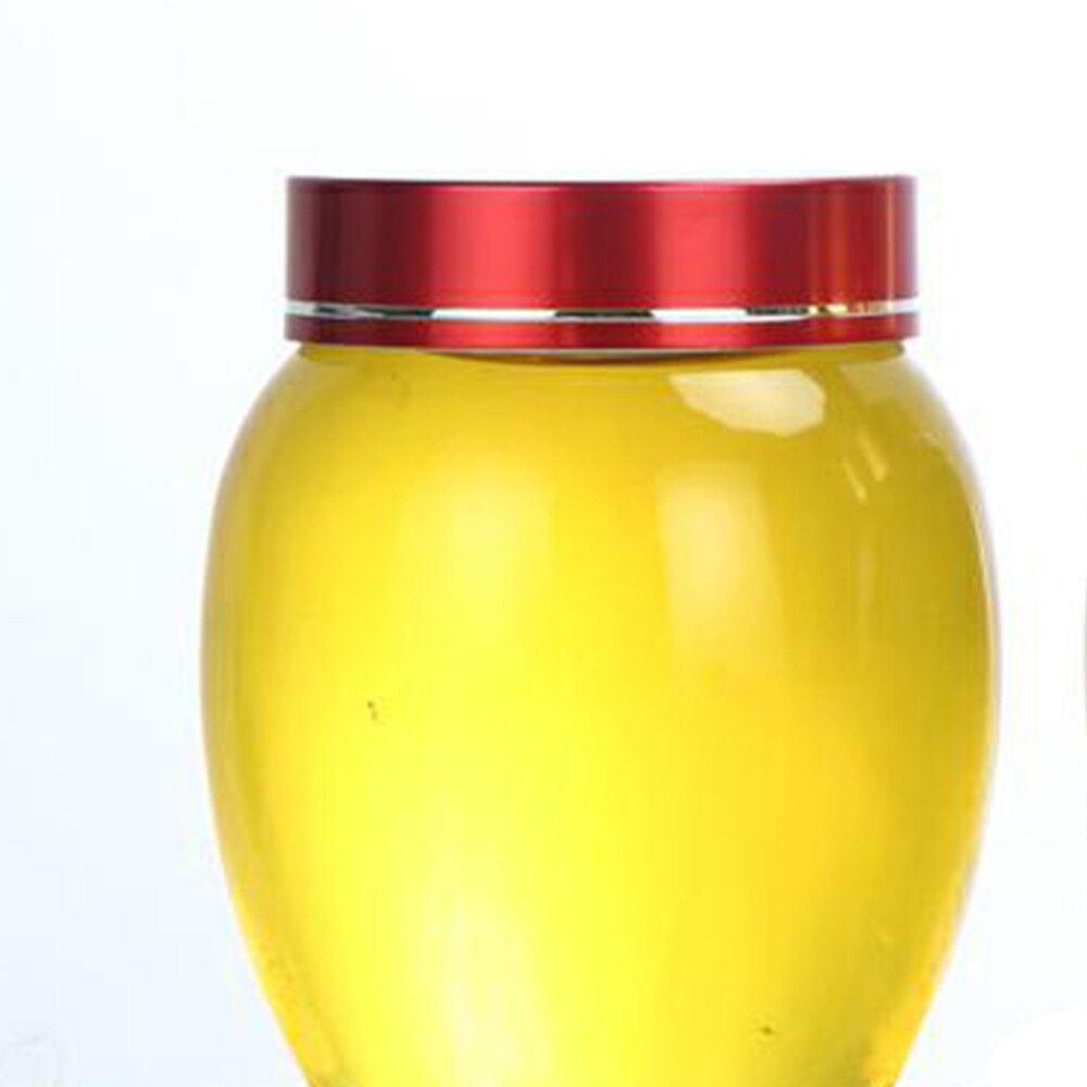 Bote de cristal para miel con tapa de aluminio, tarro transparente para mermelada, para uso doméstico para cocina, 2 uds., 200ml (tapa de Color aleatorio)