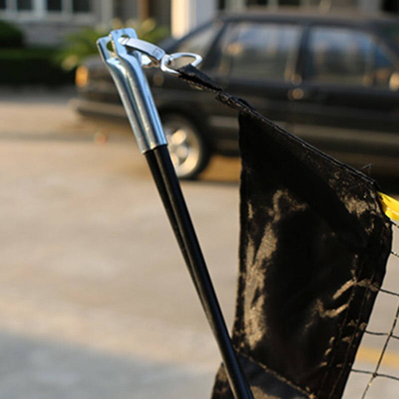 Heißer Tragbare draussen Faltbare Badminton Tennis Volleyball Netz Stehen für Strand Sport MVI-ing