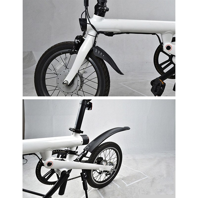 Annonscykel däckstänk främre bakre stänkskärmshylla för xiaomi qicycle  ef1 elektriska cykeltillbehör