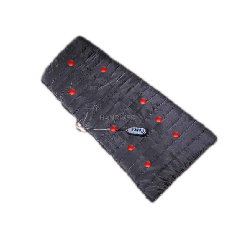 Materasso per massaggio con tormalina domestica per tutto il corpo riscaldamento testa vibrante collo massaggio elettronico terapia massaggiatore cuscino per letto