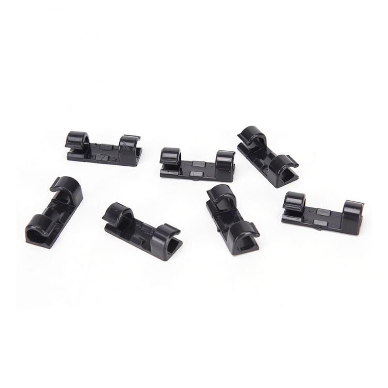 20PCS/set Self-adhesive Cable Clamp Manager Retainer Wire Fixed Clip Cable Organizer Fixed Clip Cable Winder