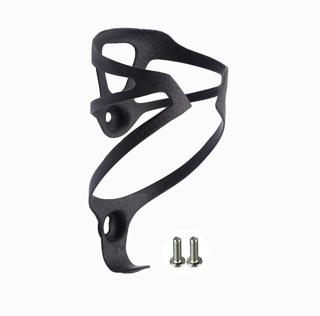 Portabidones Ciclismo Carbon Faser Rennrad Fahrrad Radfahren Wasser Flasche Halter Käfig flasche rack fahrrad: 1PCS matte NO LOGO