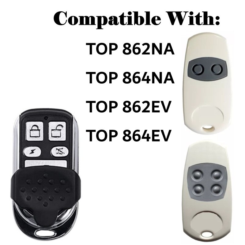 CAME TOP – duplicateur de télécommande pour porte de Garage, 868Mhz, 862NA, 864NA, 862EV, 864EV