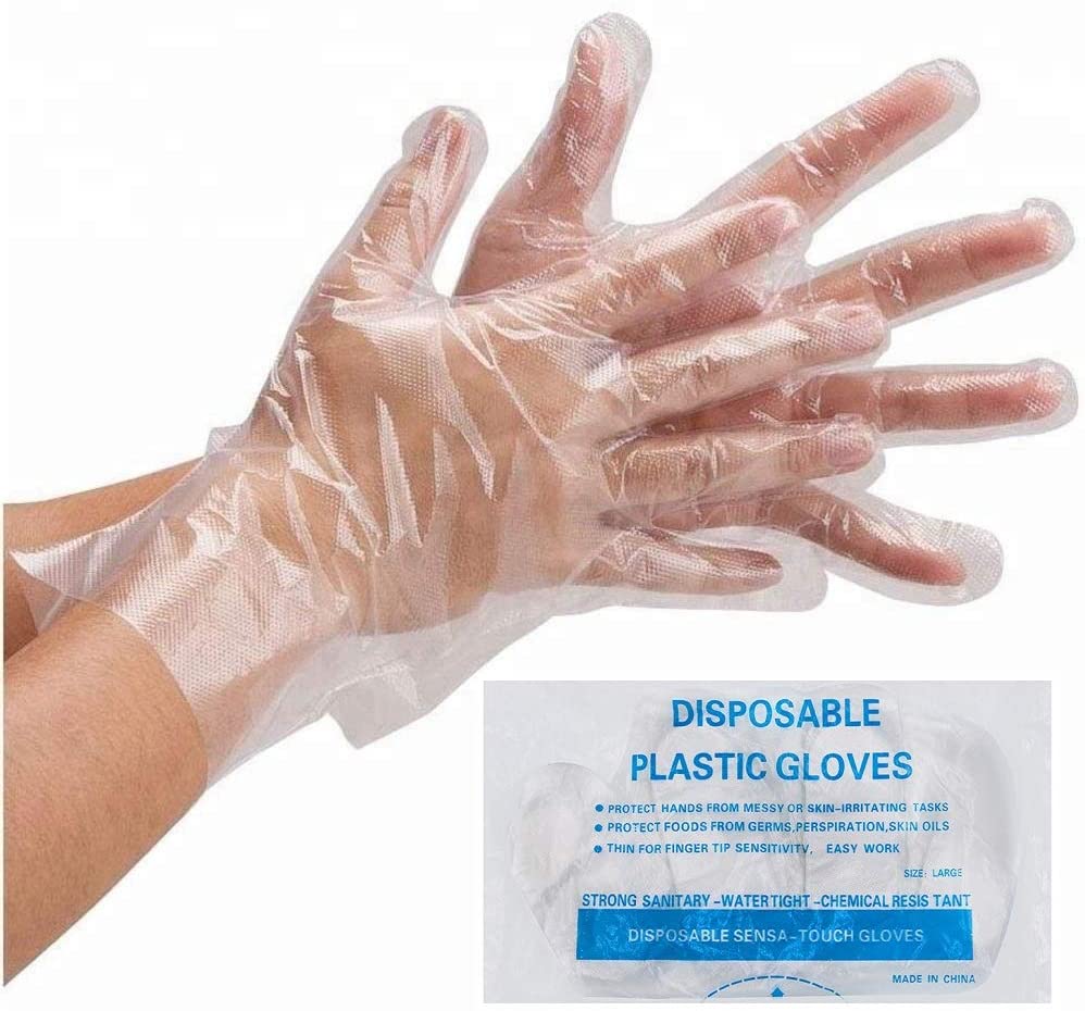 100 Stuks Wegwerp Sanitaire Handschoenen Eetbare Handschoenen Wegwerp Plastic Handschoenen Wegwerphandschoenen: Default Title