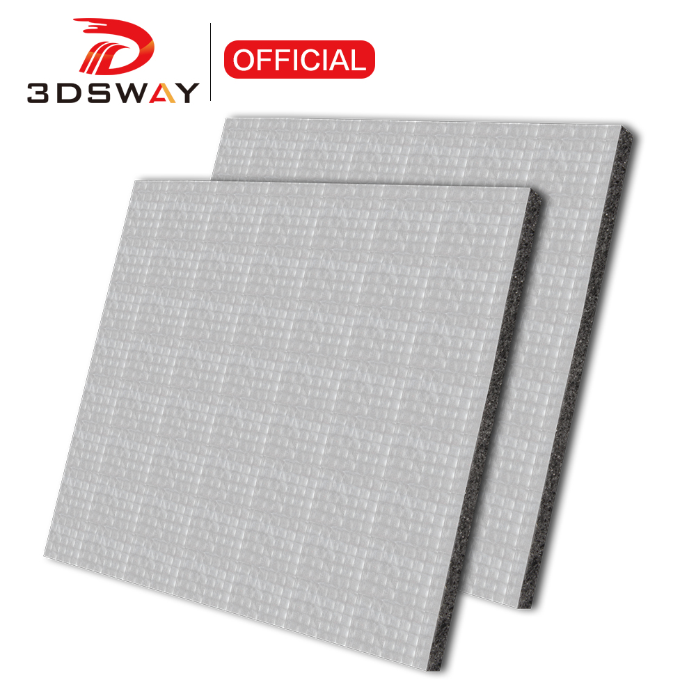 3 dsway 3d skriverdeler varmesengisolasjon bomull 180/220/235/310mm varmesengklistremerkefolie selvklebende bomull 5 mm til ender 3