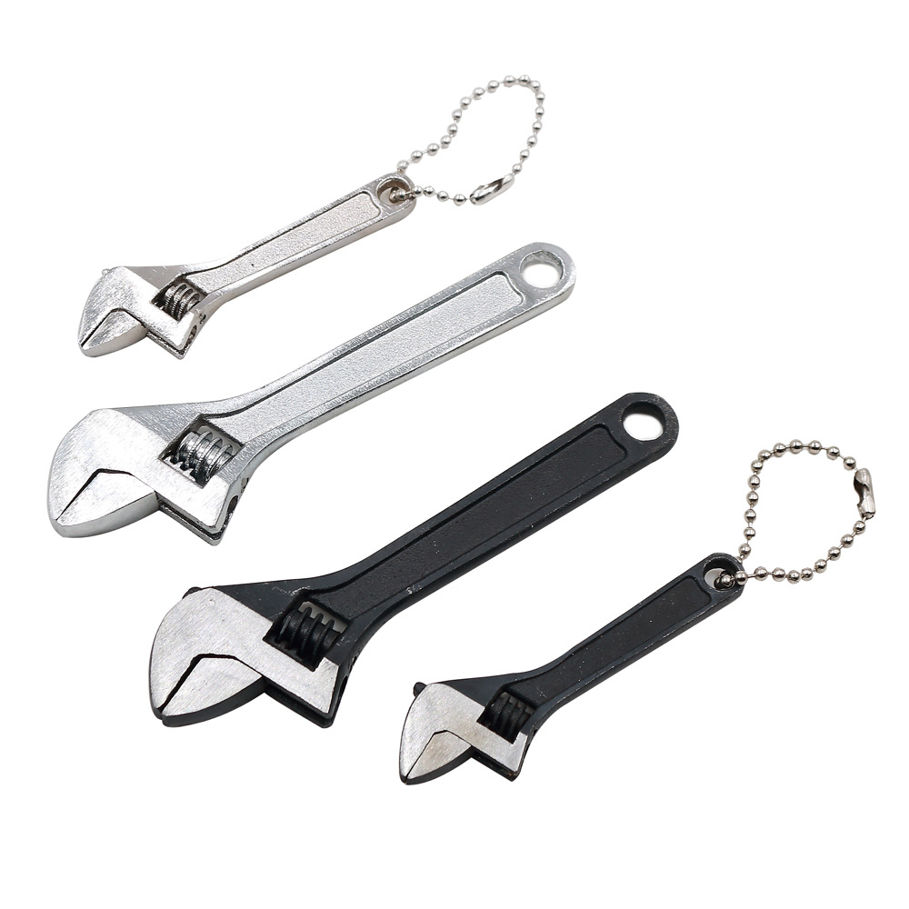 2.5 inch and 4 inch mini metal adjustable spanner wrenches can be used as pendant jaw wrenches 0-15mm 0-10mm