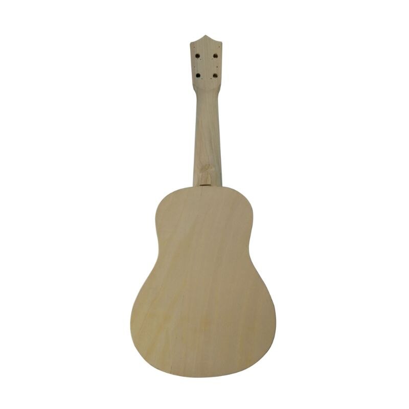 21 inches ufærdig diy ukulele ukelele uke kit basswood body 24bd