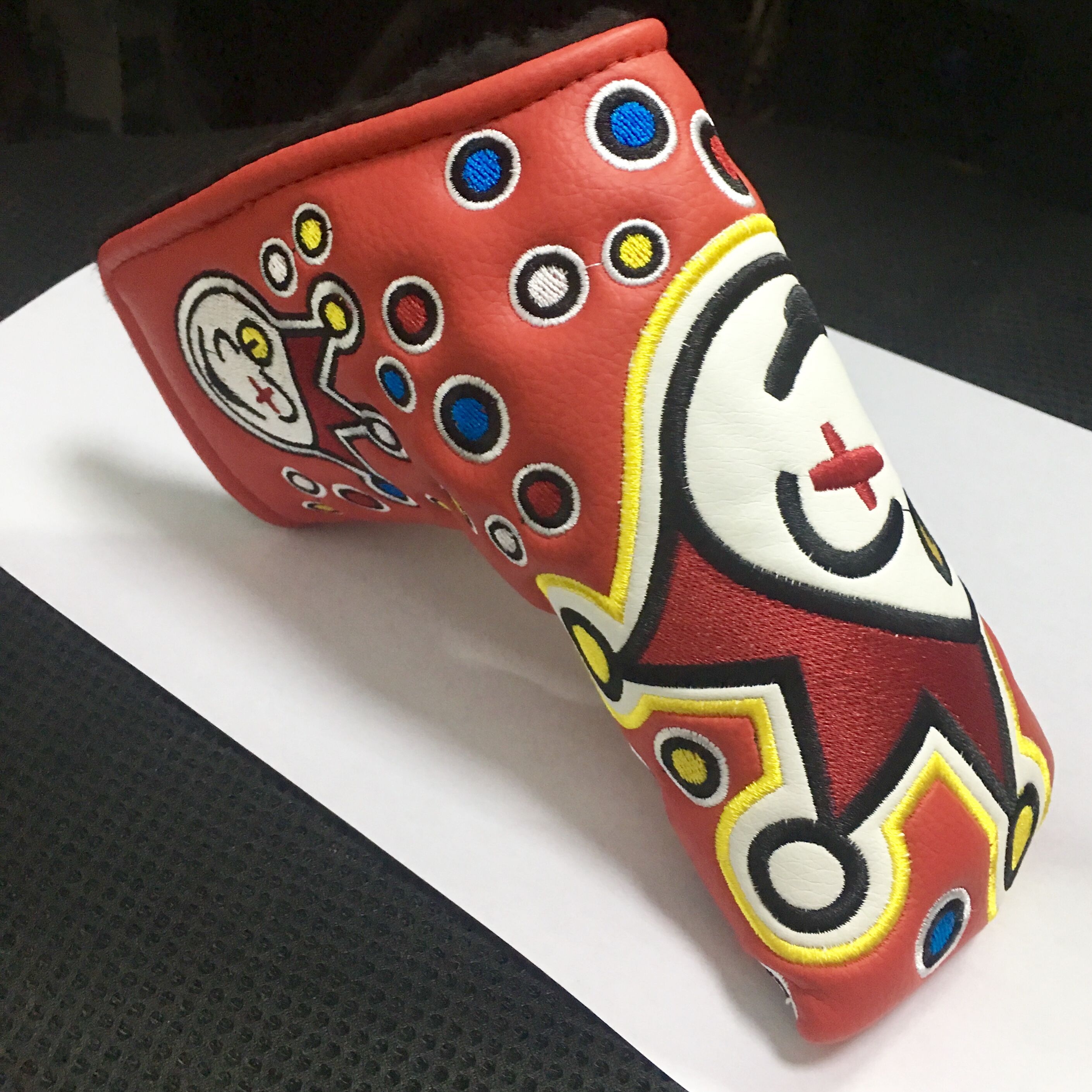 Spider Met Zilveren Web Putter Cover Headcover Voor Scotty Cameron Ping Odyssey Elke Blade Putter Hoofd Covers: Army Green